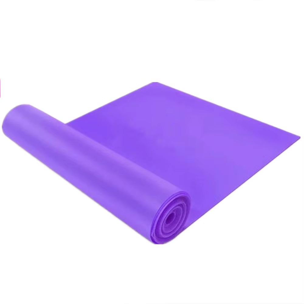 5/1Pcs Yoga Sport Resistance Bands Pilates Training Fitness Exercise Home Gym Elastic Band Natural Rubber Latex Yoga Accessories